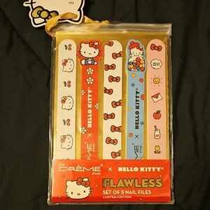 Hello Kitty Nail Files Set - Red, Pink, Blue